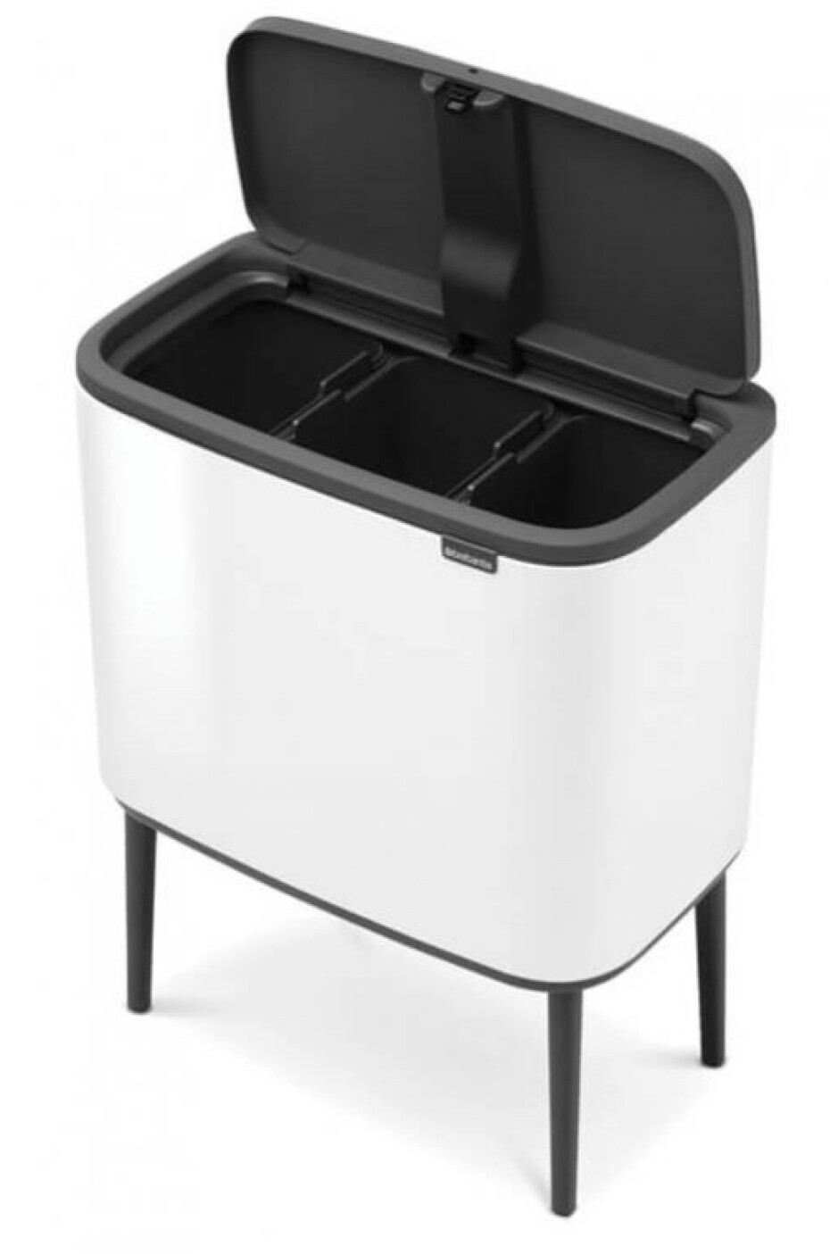 Dotykový odpadkový koš BO TOUCH BIN 3 x 11 l, bílá, Brabantia - main (1)