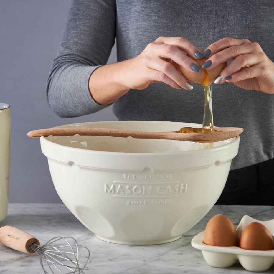 Kuchyňská lžíce INNOVATIVE KITCHEN 33 cm, děrovaná, hnědá, dřevo, Mason Cash - main (3)