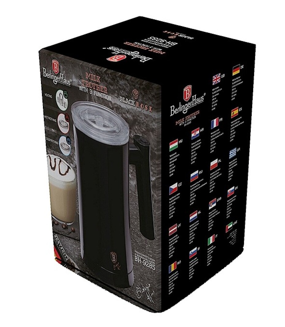BERLINGERHAUS Napěňovač mléka elektrický Black Rose Collection BH-9285 - main (5)