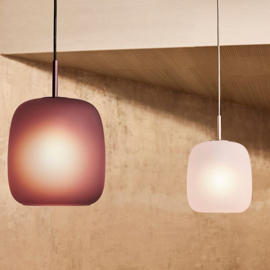 Závěsná lampa MALUMA 35 cm, růžová, Fritz Hansen - main (4)