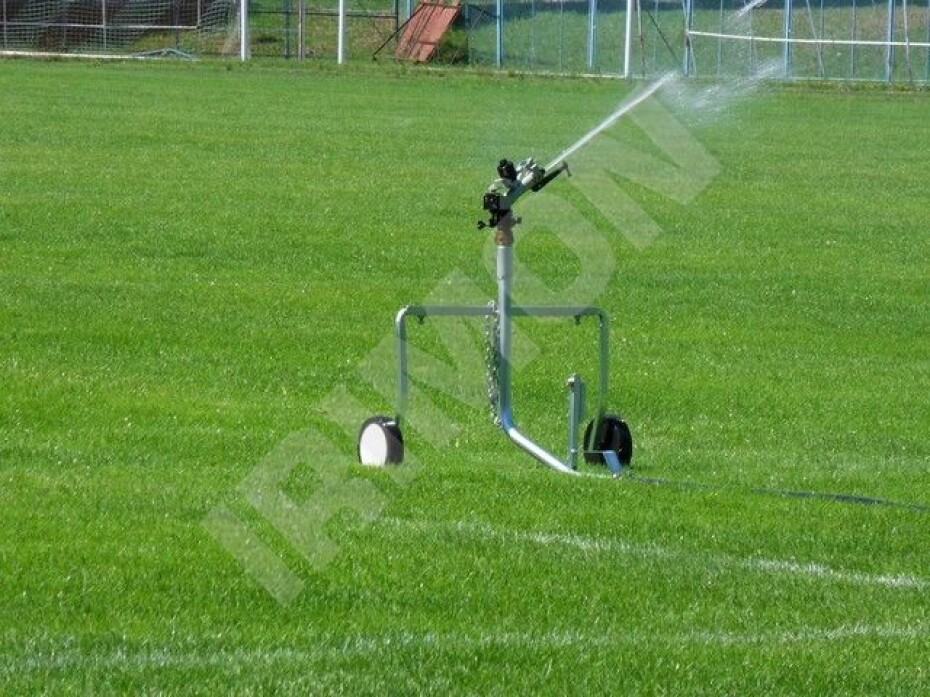 Pásový zavlažovač LEADER 40 - PE potrubí 120m, ALU - main (2)