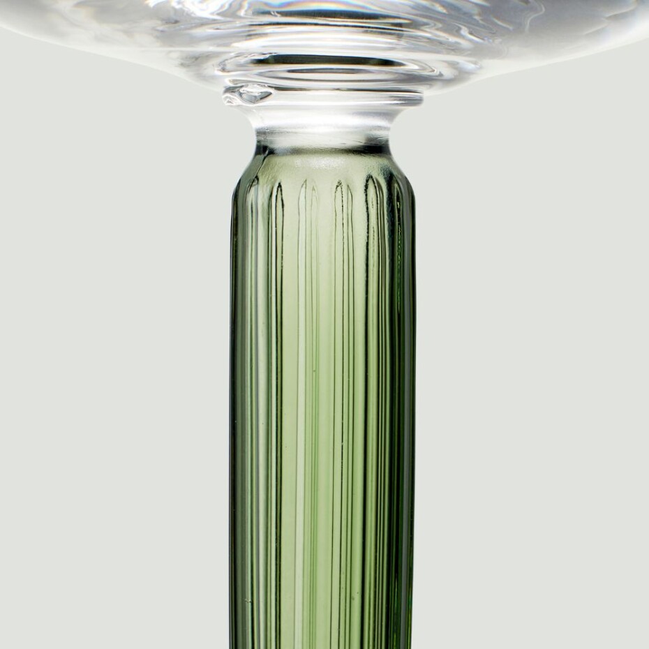 Sklenice na červené víno HAMMERSHOI 490 ml, sada 2 ks, zelená, Kähler - main (5)