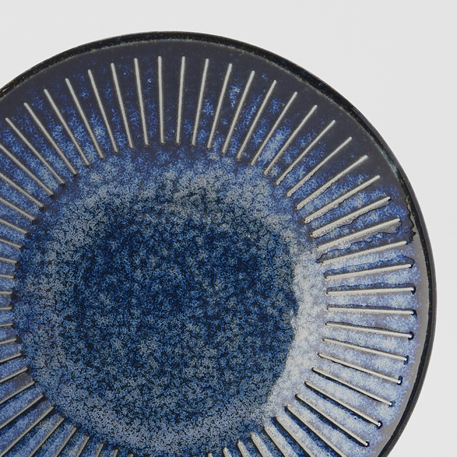 Podšálek RIDGED INDIGO 12 cm, MIJ - main (1)