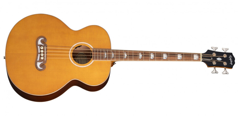 Epiphone El Capitan J-200 Studio Bass - Aged Vintage Natural - main (0)