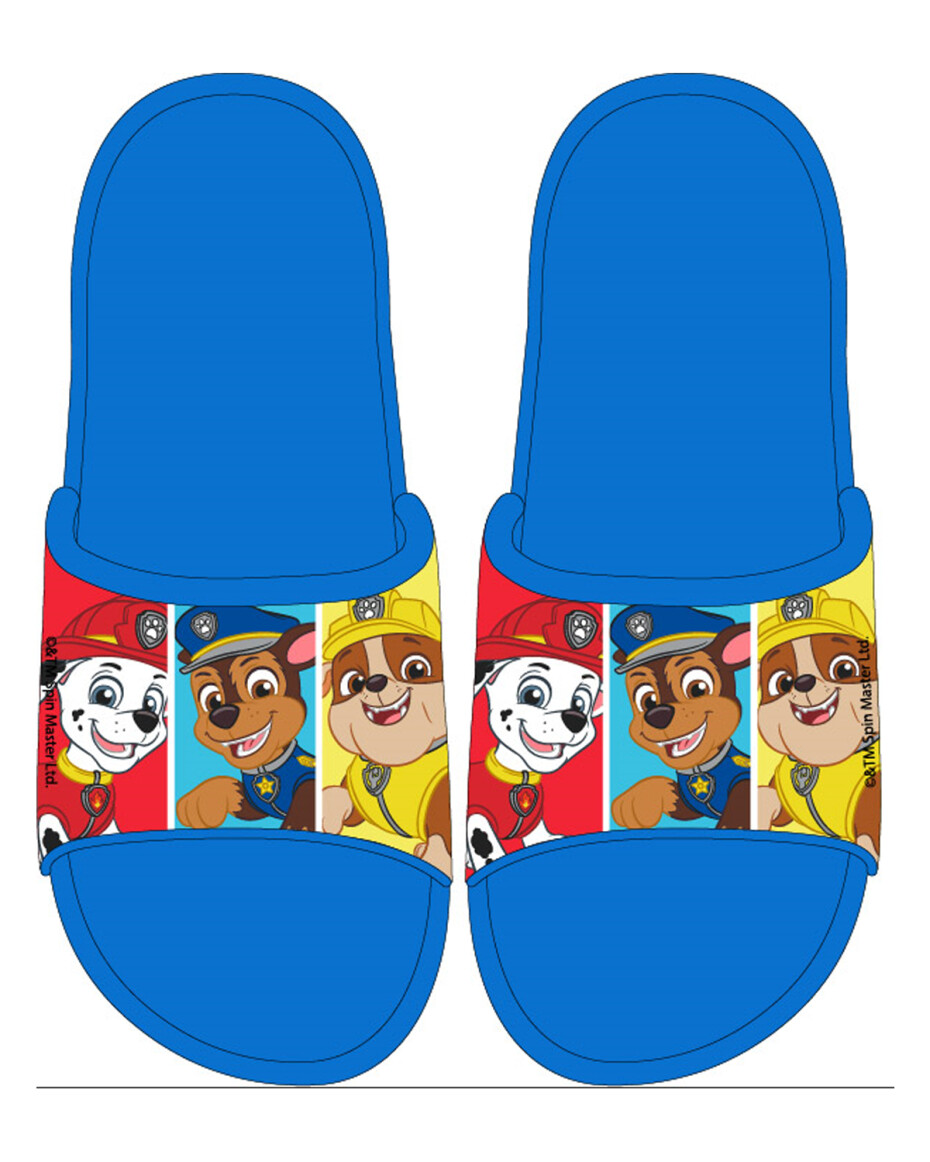 Paw Patrol - Tlapková patrola -Licence Chlapecké pantofle - Paw Patrol 52511789, modrá Barva: Modrá, Velikost: 25-26 - main (0)