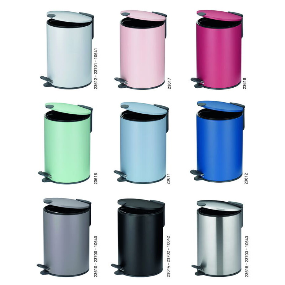 KELA Kosmetický koš 5 l MATS bílá KL-23701 - main (6)