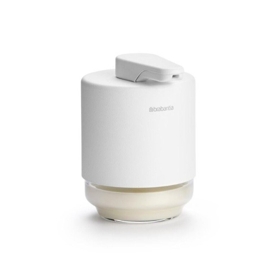 Dávkovač mýdla MINDSET 200 ml, minerální bílá, Brabantia - main (1)