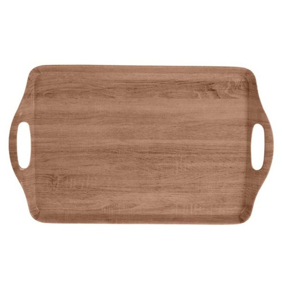 EXCELLENT Servírovací podnos melaminový  45 x 30 cm světlehnědá KO-170459110svhn - main (1)