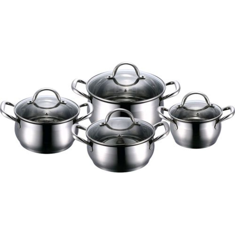 BERGNER Sada nádobí nerez 8 ks Gourmet BG-6523 - main (0)