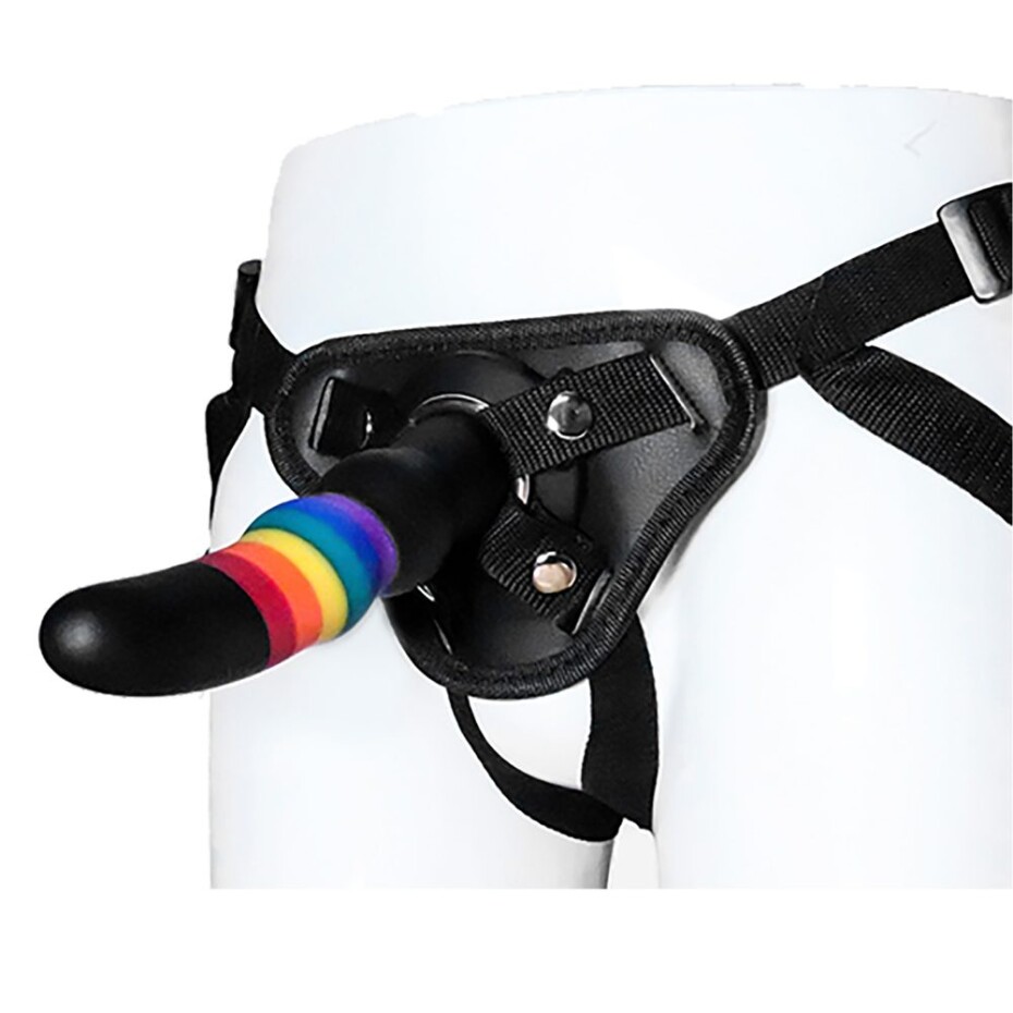 Dream Toys Colourful Love Strap On Solid - main (1)