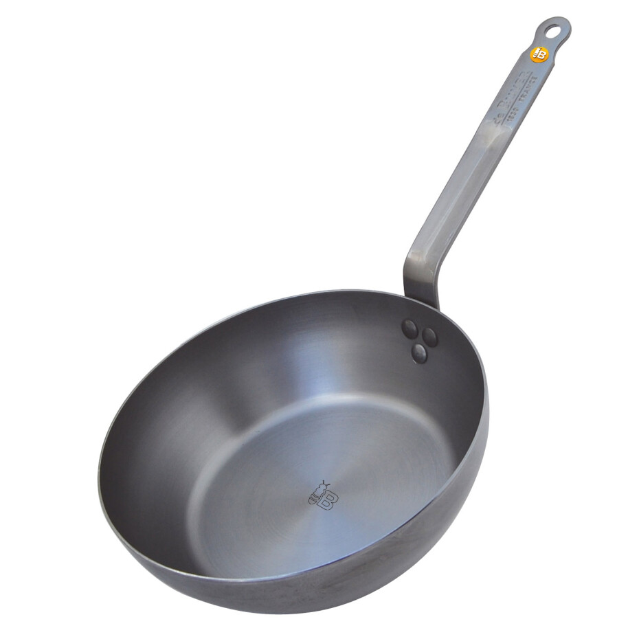 Pánev na soté MINERAL B 28 cm, ocel, de Buyer - main (0)