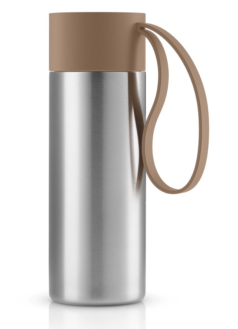 EVA SOLO Nerezový termohnek, to go 0,35 l, mocca řemínek - main (0)