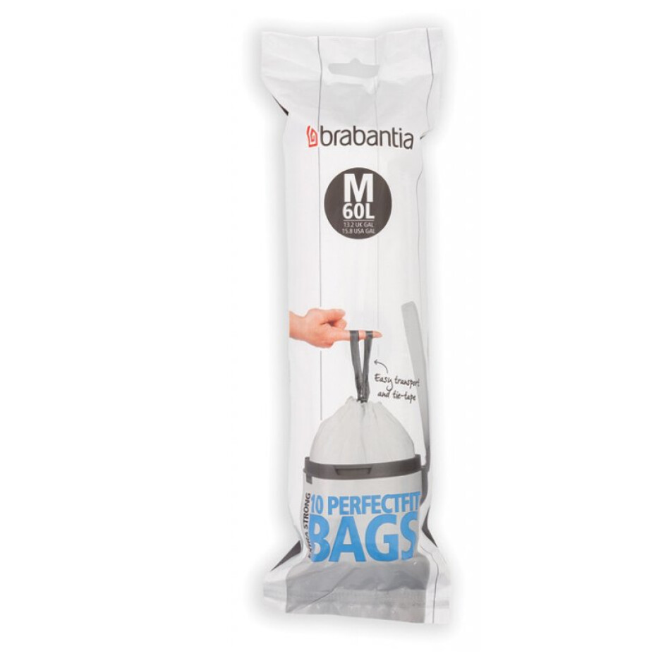 Sáčky do odpadkového koše M PERFECTFIT 60 l, sada 10 ks, Brabantia - main (0)