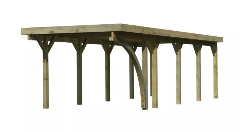 Carport KARIBU CLASSIC 3B 61956 LG3305 - main (1)