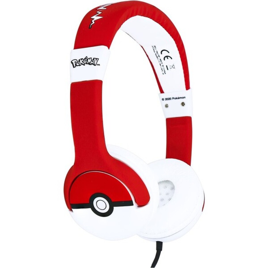 OTL dětská náhlavní sluchátka s motivem Pokémon červené - main (1)