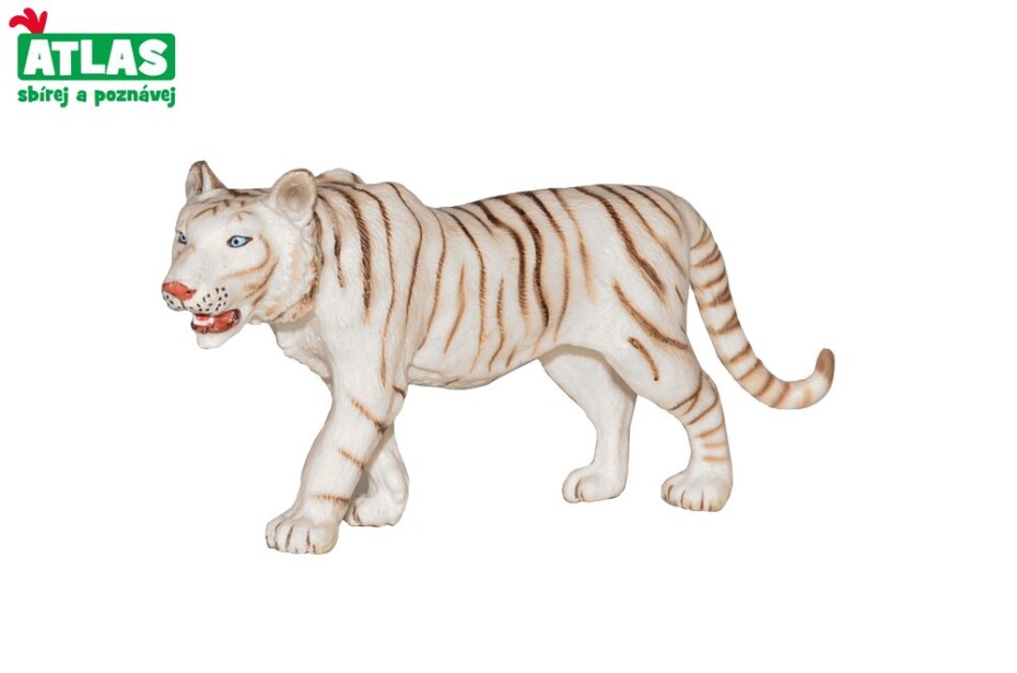 C - Figurka Tygr bílý 13cm, Atlas, W101809 - main (0)