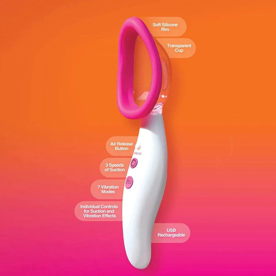 DocJohnson Automatic Vibrating Rechargeable Pussy Pump - main (3)