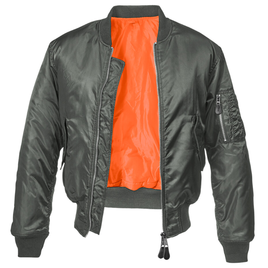 Brandit Bunda MA1 Bomber Jacket antracitová M - main (0)
