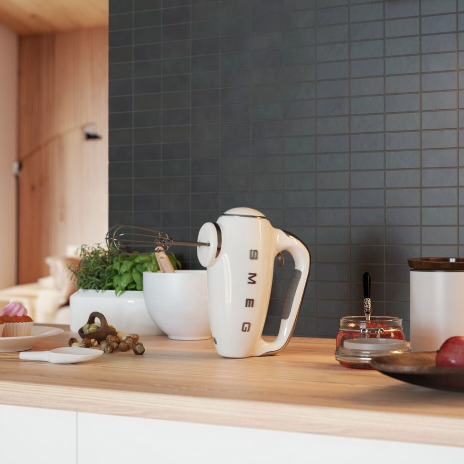 Ruční šlehač HMF01WHEU, bílá, SMEG - main (2)