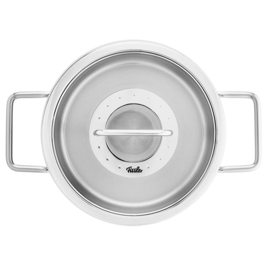 Sada hrnců PURE, sada 4 ks, stříbrná, nerezová ocel, Fissler - main (4)
