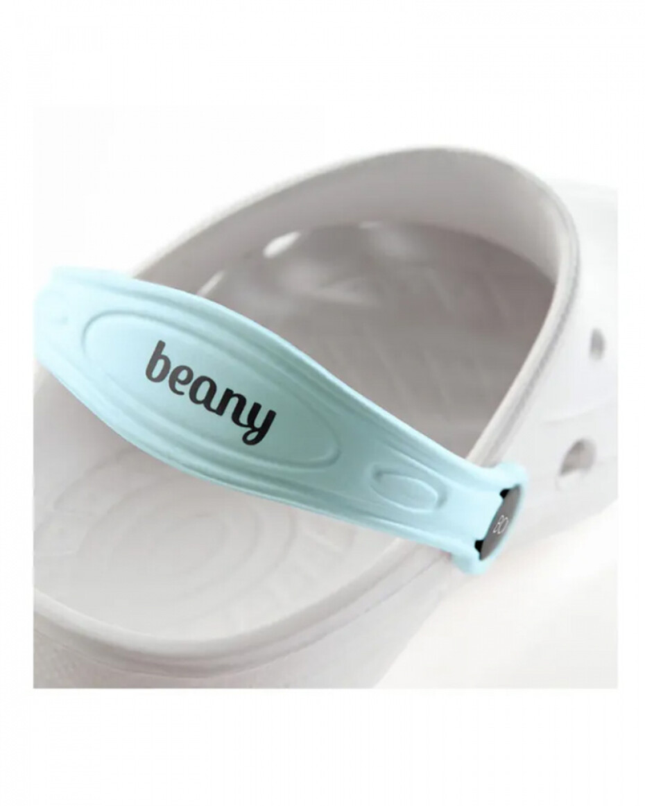 Obuv pracovní BEANY PASTEL, dezinfikovatelná ochranná lehká - pastelově zelený proužek - main (1)