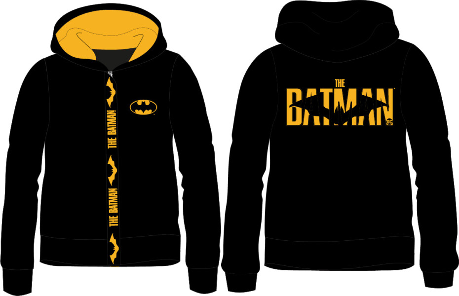 Batman - licence Chlapecká mikina - Batman 5218440, černá Barva: Černá, Velikost: 104 - main (0)