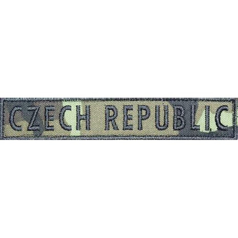 Nášivka: CZECH REPUBLIC [jmenovka] vz. 95 zelený - main (0)