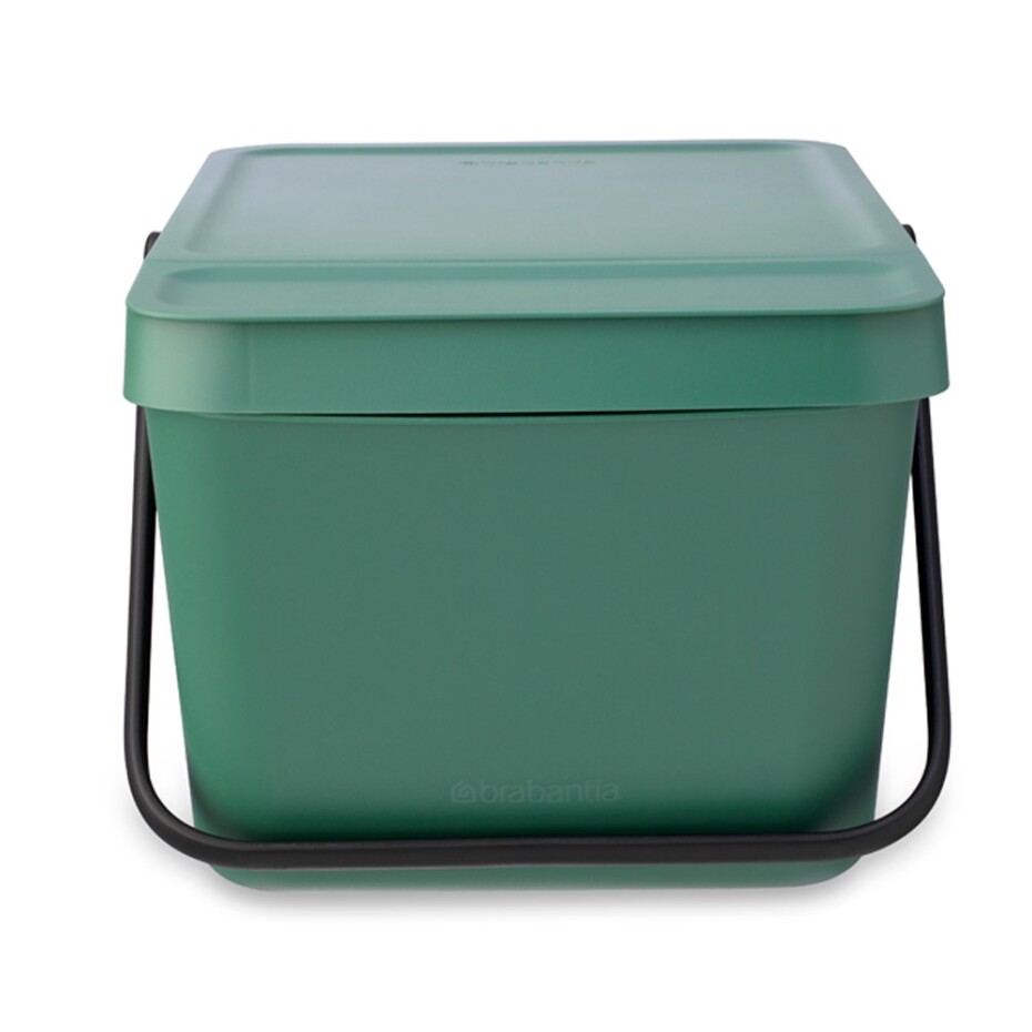 Odpadkový koš SORT & GO 20 l, stohovatelný, jedlově zelená, Brabantia - main (9)