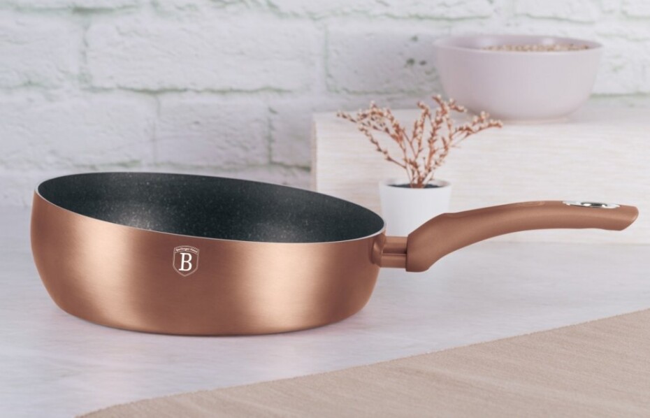 BERLINGERHAUS Pánev prohazovací 26 cm Rosegold Metallic Line BH-1522 - main (7)
