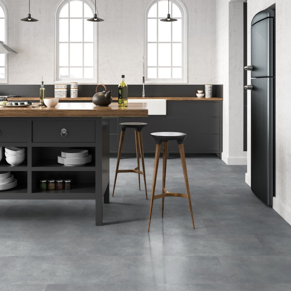 Gerflor Creation 55 Solid Clic Bloom uni grey 0869 - main (1)