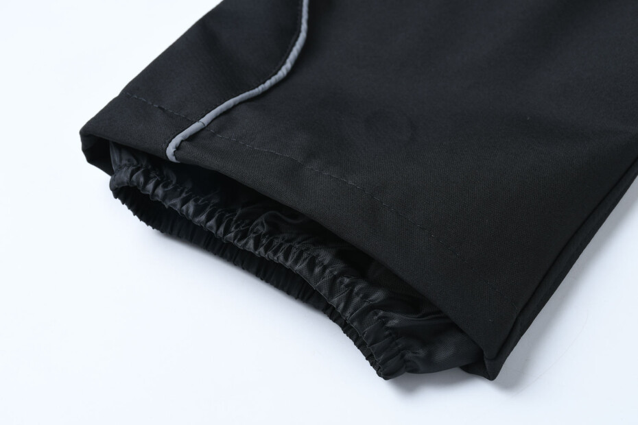 Dívčí softshellové kalhoty - KUGO HK3119, černá / růžové zipy Barva: Černá, Velikost: 146 - main (3)