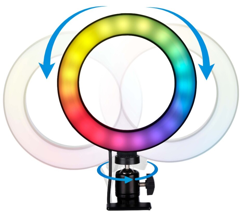 GRUNDIG Kruhové světlo RING LIGHT 48 LED RGB ED-249617 - main (5)