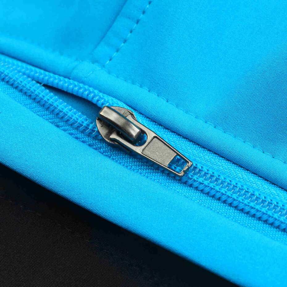 Chlapecká softshellová bunda, zateplená - KUGO QK2930, tyrkysová Barva: Tyrkysová, Velikost: 80 - main (10)