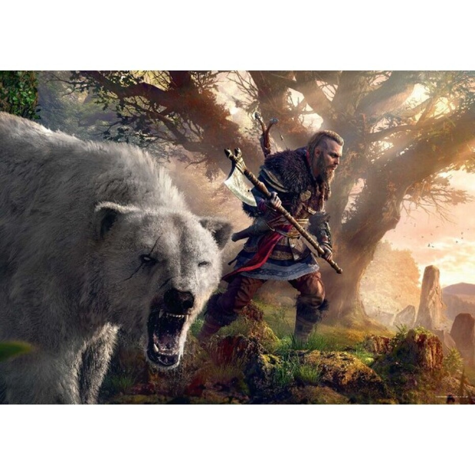 Puzzle Assassins Creed Valhalla: Eivor & Polar Bear  1000 - main (1)
