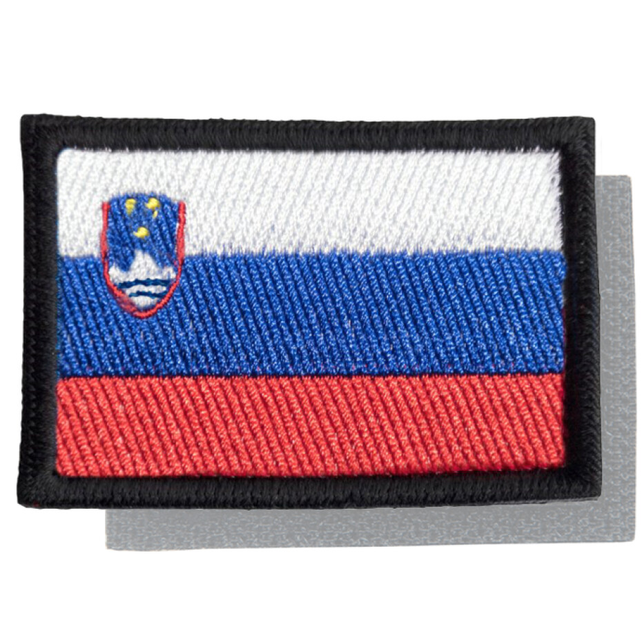 Nášivka: Vlajka Slovinsko [80x50] [ssz] - main (0)