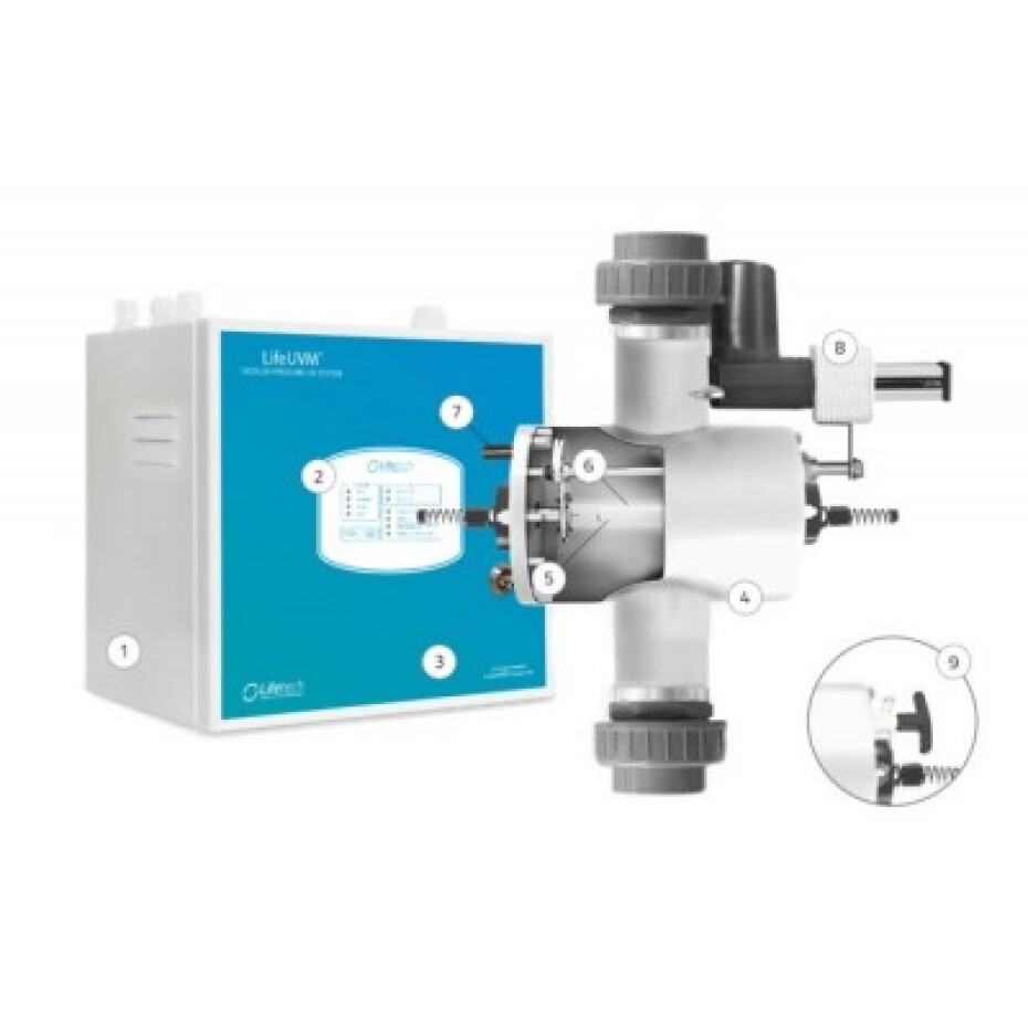 Lifetech UV systém Charm LifeUVM0106-25-AW-AEP-LD - main (2)