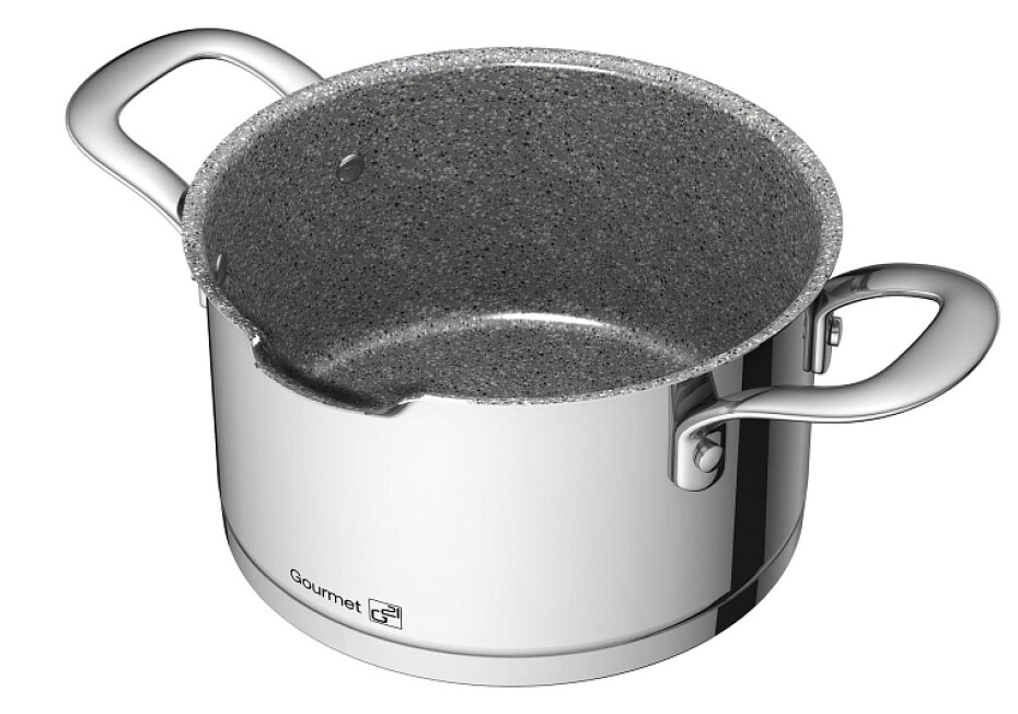 G21 Sada nádobí nerez s mramorovým povrchem G21 Gourmet Miracle s cedníkem 9 ks G21-60022154 - main (1)