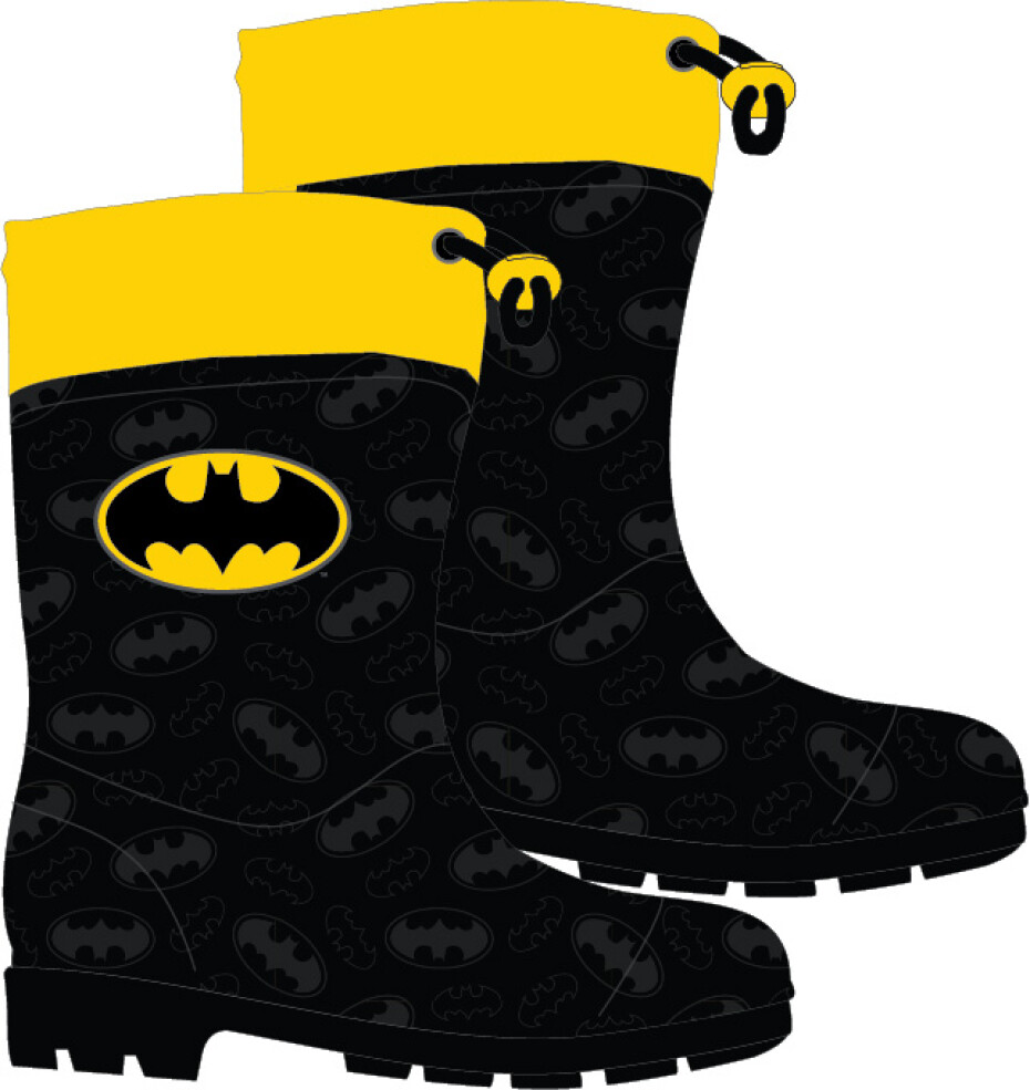 Batman - licence Chlapecké holínky - Batman 5255414, černá Barva: Černá, Velikost: 25-26 - main (0)