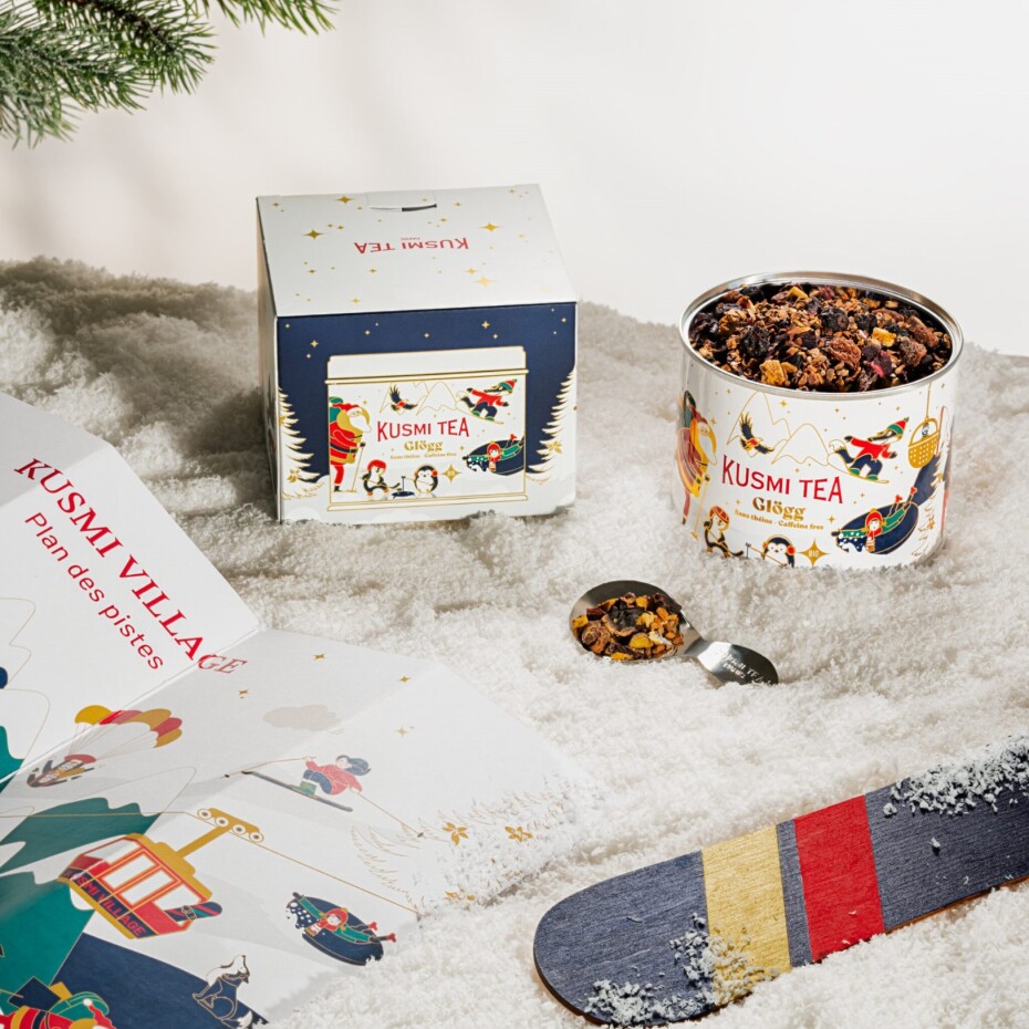 Ovocný čaj GLOGG 2024, 125 g plechovka, Kusmi Tea - main (2)