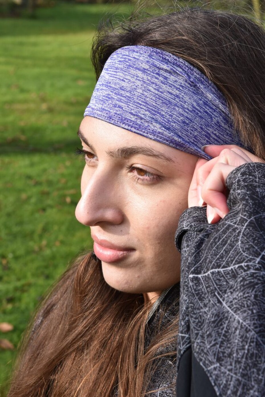 Sportago Fitness Hairband - fialová - main (6)