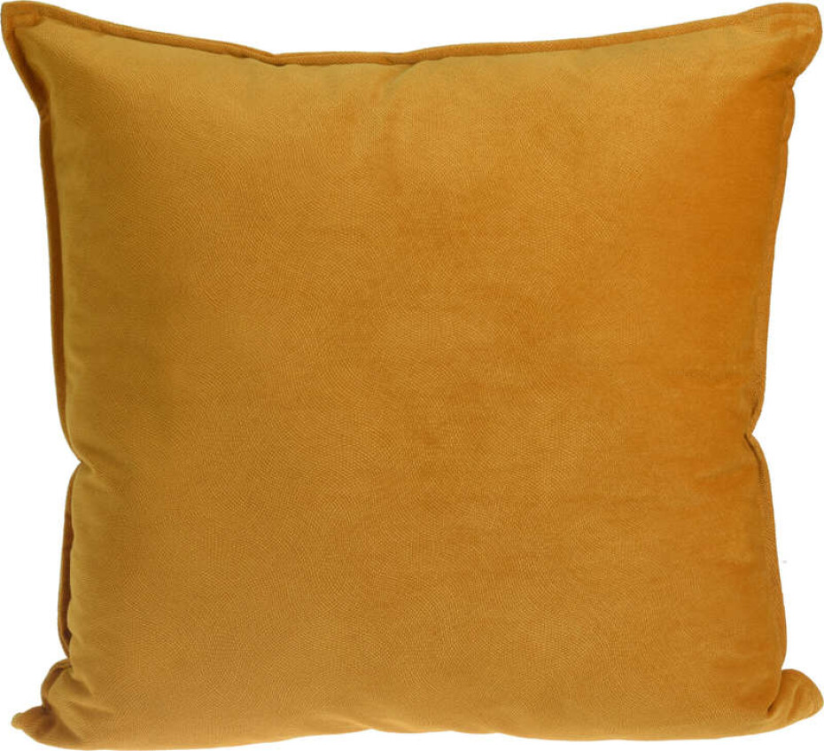 HOMESTYLING Polštář dekorační 45 x 45 cm ESSENTIALS okrová KO-HZ1012050 - main (0)