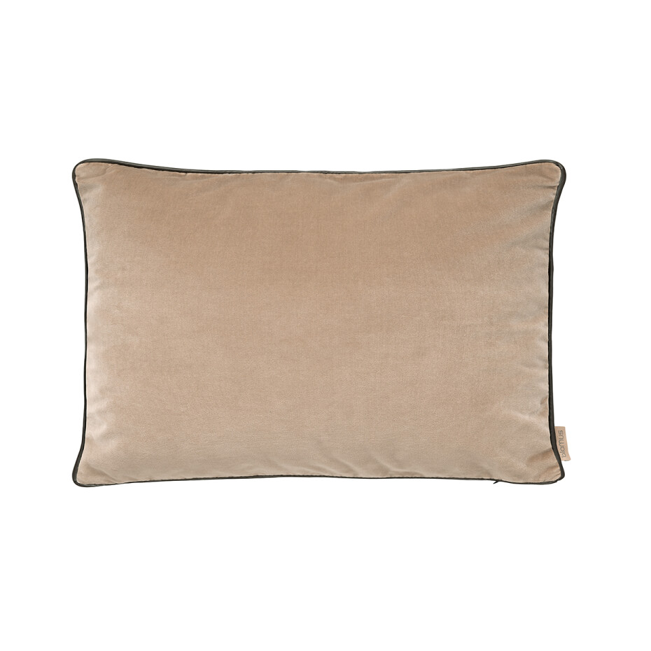 BLOMUS Potah na polštář Velvet 40 x 60 cm krémově hnědý - main (0)