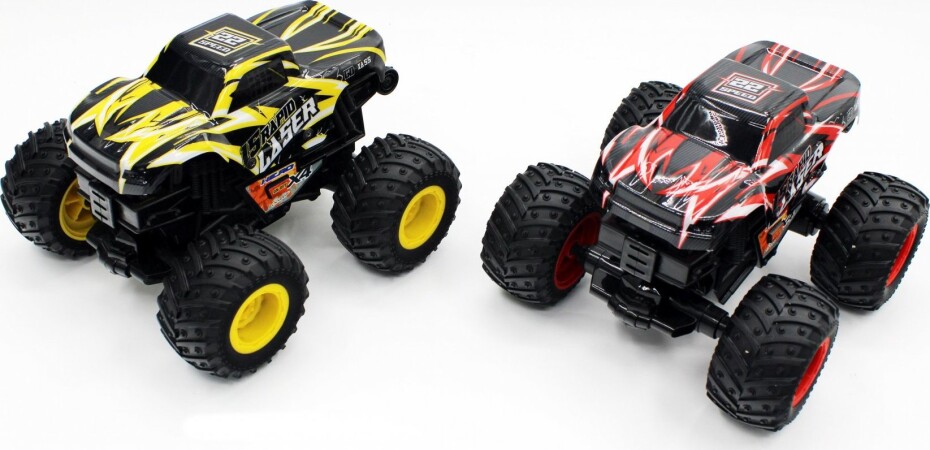 Auto s efekty žluté, červené 19 cm - main (0)