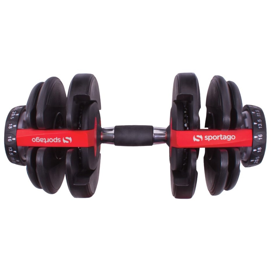 Sada 2ks nastavitelných jednoručních činek 2,5-24kg - main (18)