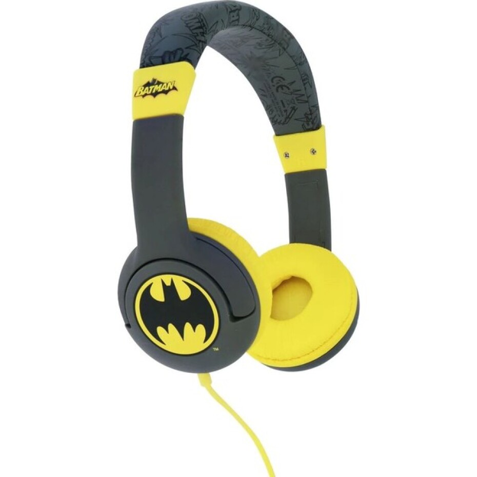 OTL dětská náhlavní sluchátka s motivem Batman černé - main (0)