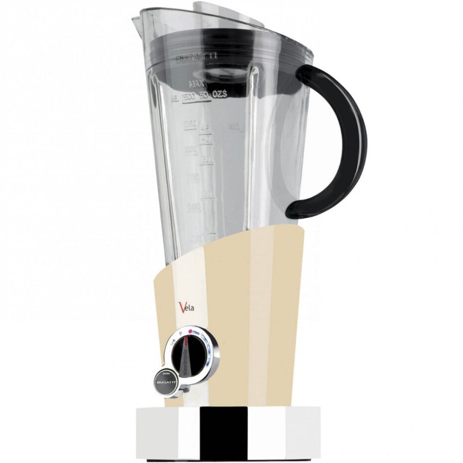 Stolní mixér VELA EVOLUTION 1,5 l, krémová, nerezová ocel, Bugatti - main (0)