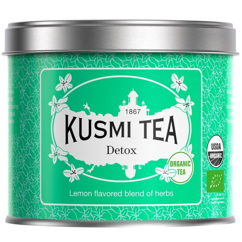 Zelený čaj DETOX, 100 g plechovka, Kusmi Tea - main (0)