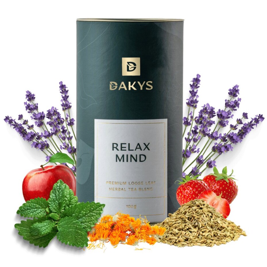 Sada čajů BIO, 3 x 100 g plechovka, Dakys - main (5)