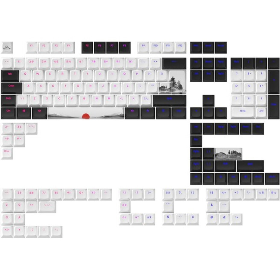 Dark Project - Fuji keycaps - main (2)