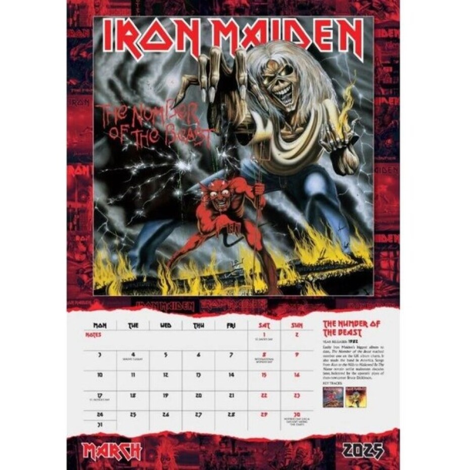Kalendář Iron Maiden 2025 - main (1)
